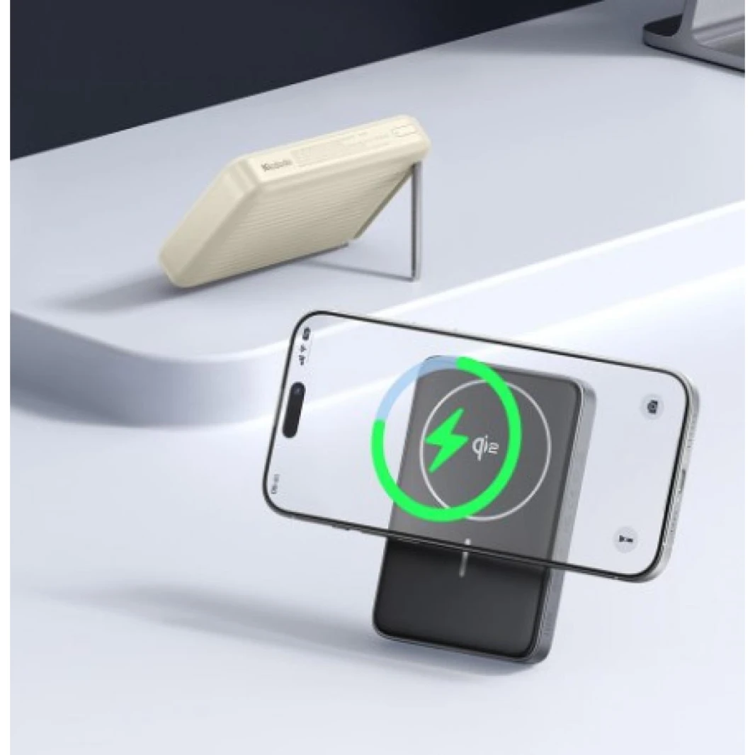 MCDODO MC7811 30W QI2 MAGNETIC WIRELESS CHARGING 10000MAH 1C POWER BANK - BLACK - 18 Months Warranty