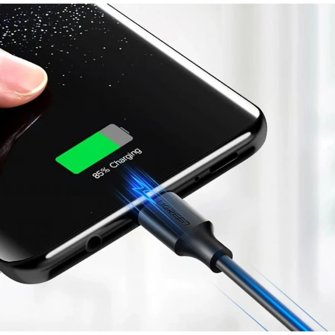 UGreen USB-C Male To USB 3.0 A 3A Data Cable - 1m (Black)