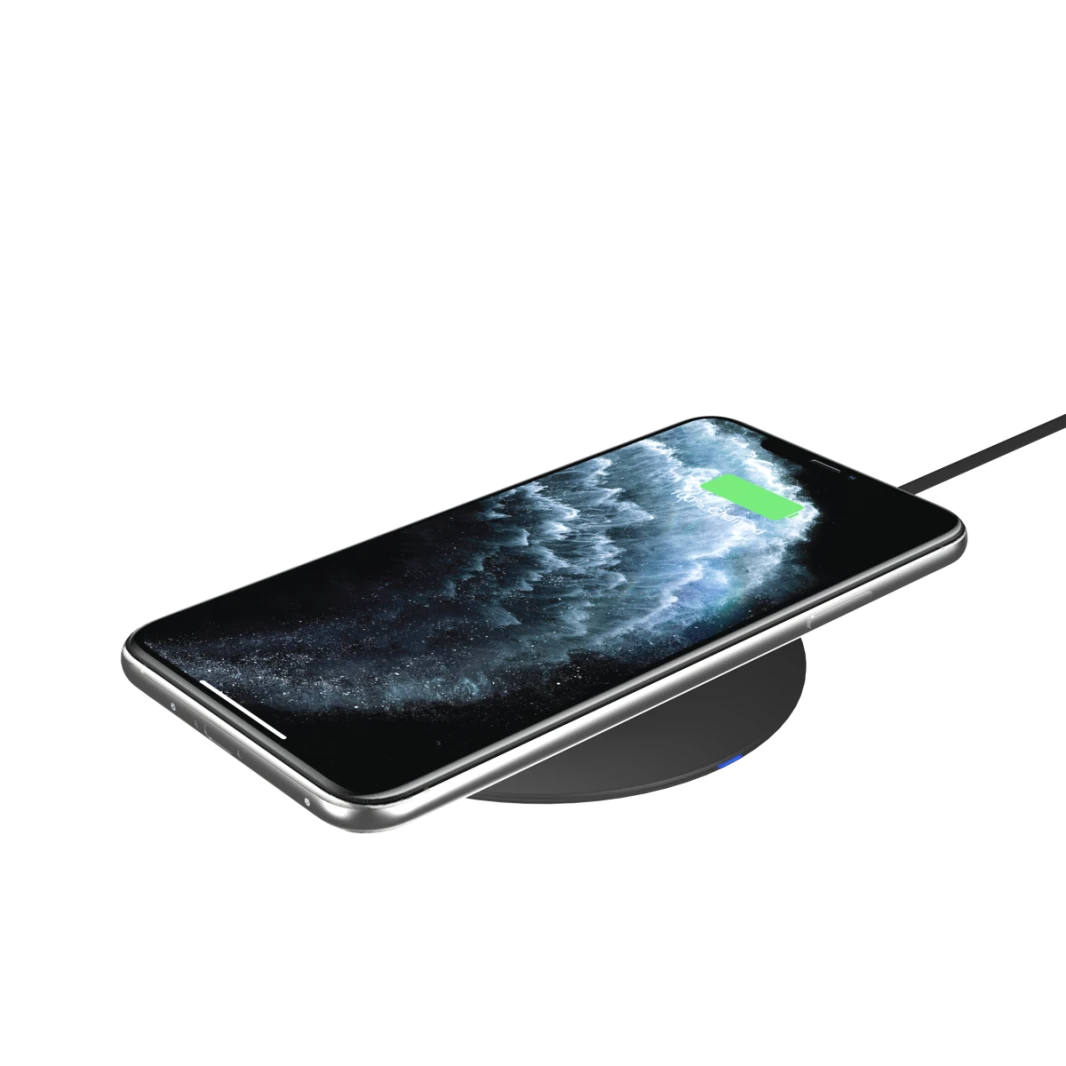 Energizer WCP105 For Smartphone, Tablets & more up to 15W fast charge for any Qi-compatible devices - Black