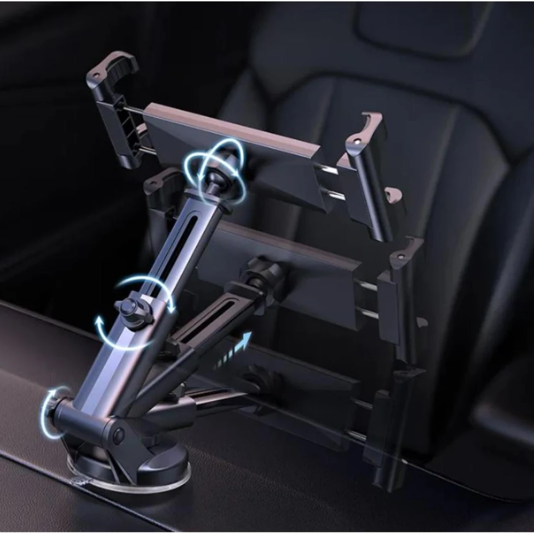Mcdodo CM-4310 Car Dashboard Mount for Tablet and Phone for car dashboard and windshield, and design with mechanical switch can hold tablet tightly