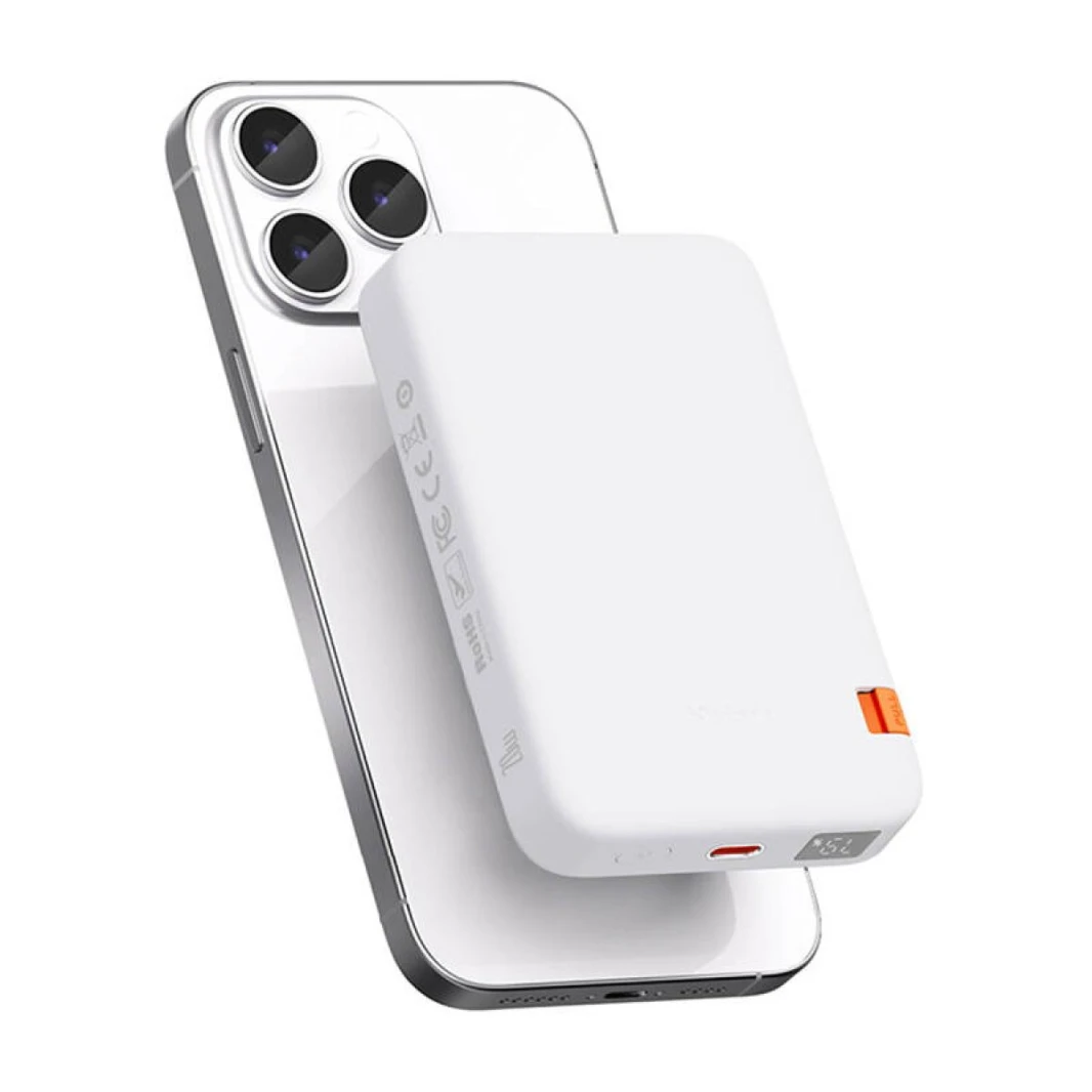 Mcdodo Magnetic Power Bank  MC-5100 Magnetic Power Bank with Stand 10000mAh, 20W Wireless Portable Charger