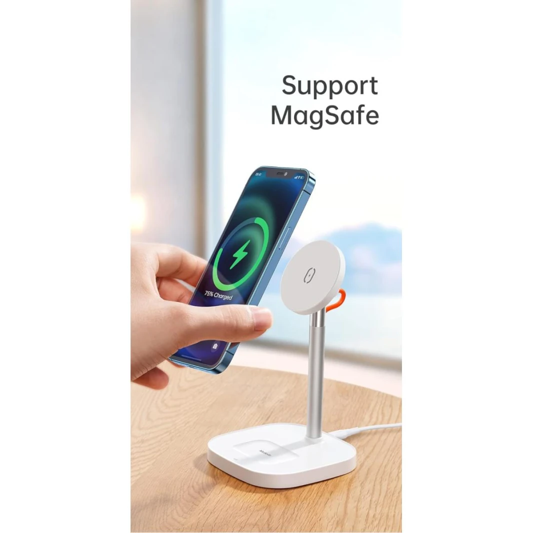 Mcdodo Ch-7340 2in1 Wireless Charging Desktop 15W Wireless Dock Stand