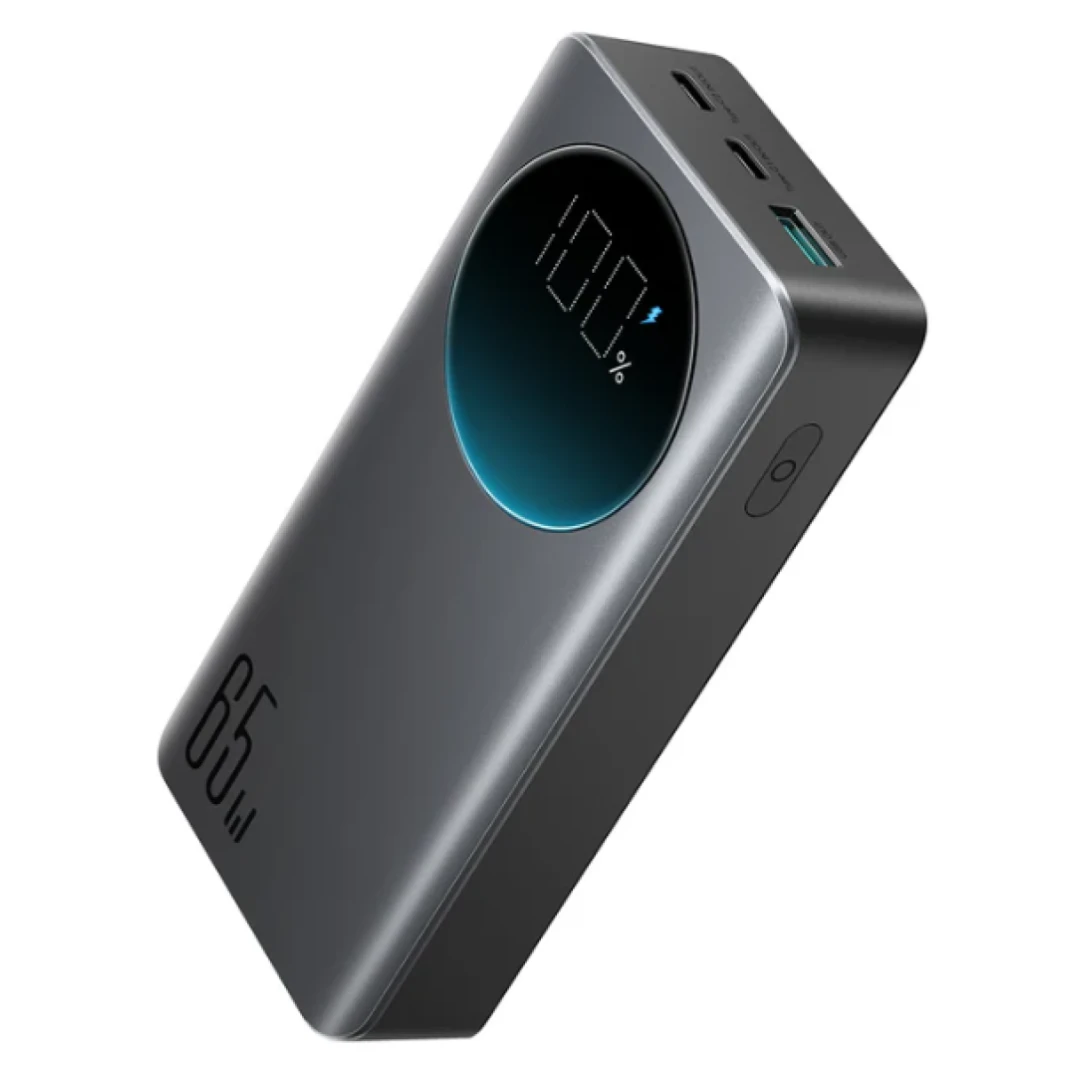 JOYROOM JR-PBF04 65W Power Bank 20000mAh 6X faster charging for laptops, tablets, and phones safe charging with less heat with Cable Type-C