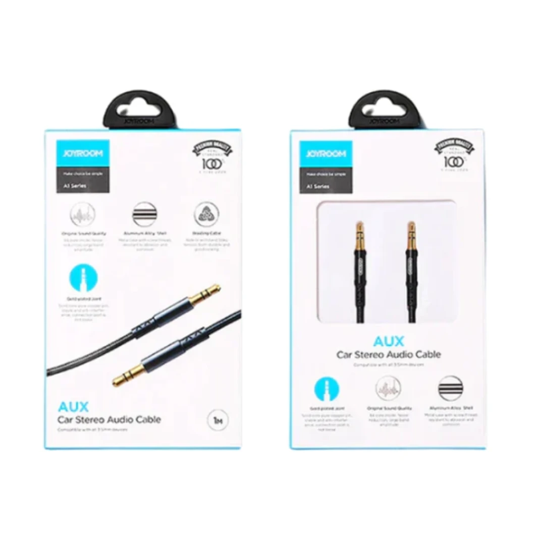 JOYROOM A1 Series AUX Car Stereo Audio Cable 1M