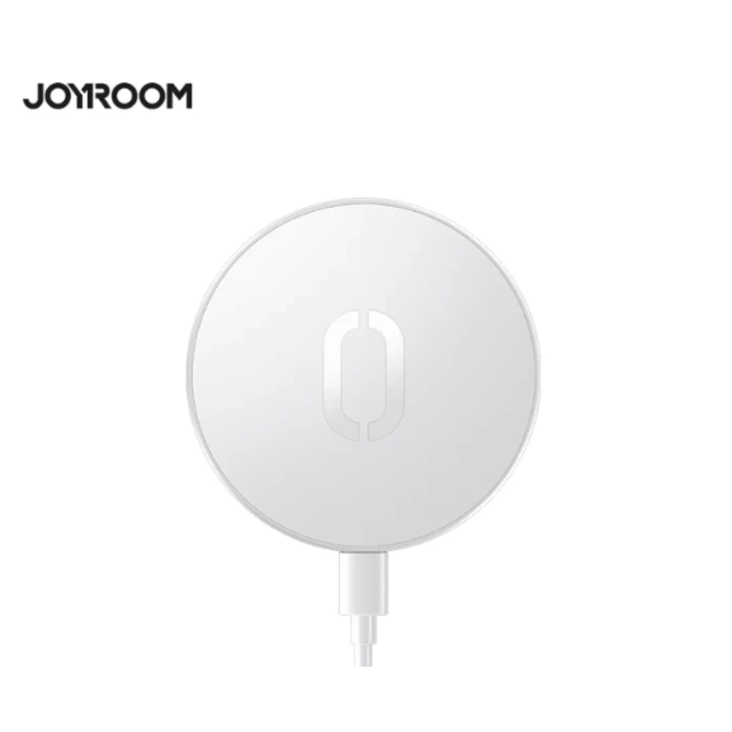 Joyroom JR-A28 15W ultra-thin magnetic wireless fast charger - White / 1 Year Warranty