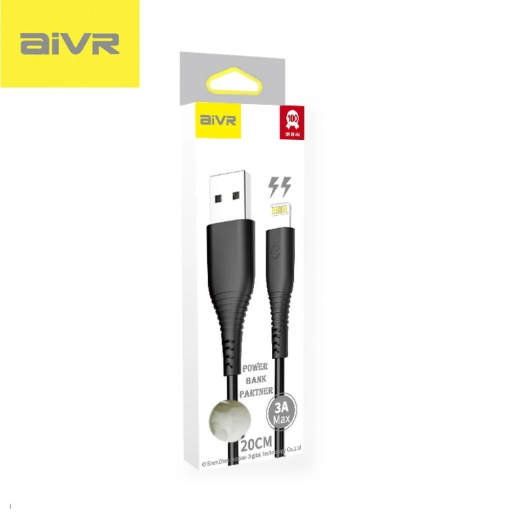 Mobile cable AIVR  AK002-i  iPhone  20cm 3A MAX