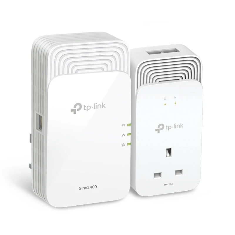 TP-Link PGW2440 KIT | G.HN2400 Powerline AX1800 Wi-Fi 6 Kit