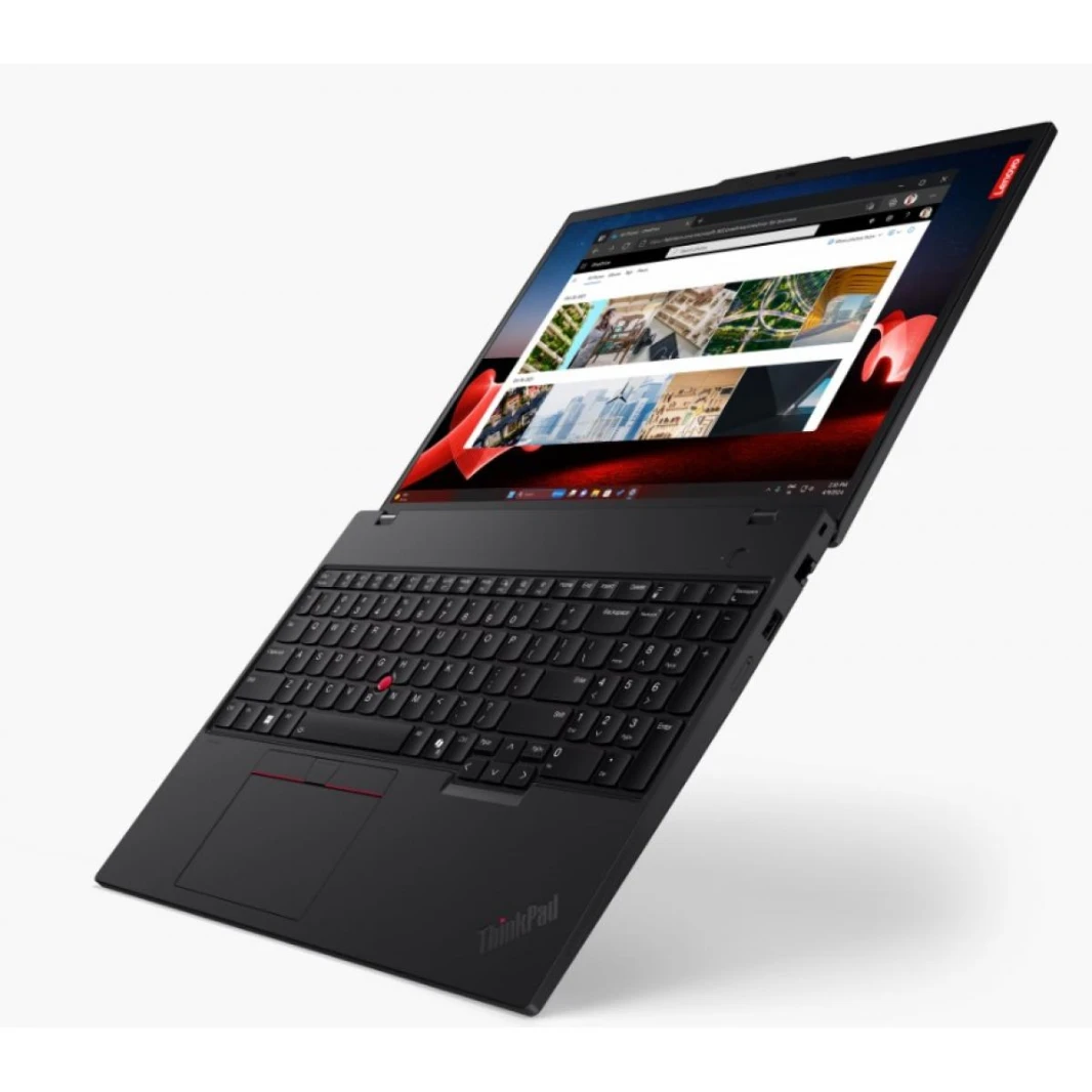 Laptop ThinkPad T16 Gen 3 Intel® Core™ Ultra 7 165H 32GB DDR5 1TB SSD M.2 2280 16" 4K (3840x2400) OLED 400nits DisplayHDR™ - 3 Years Warranty