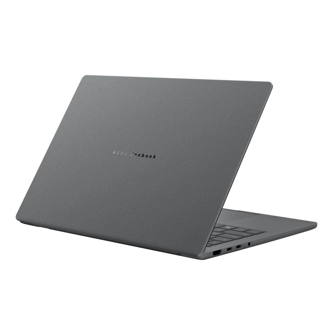 ASUS Zenbook 14 OLED NEW Snapdragon® X Elite X1E 78 100 Processor Qualcomm Adreno GPU 16GB LPDDR5X  Huge-Battery 14" FHD+ OLED  Windows 11 Home - Iceland Gray