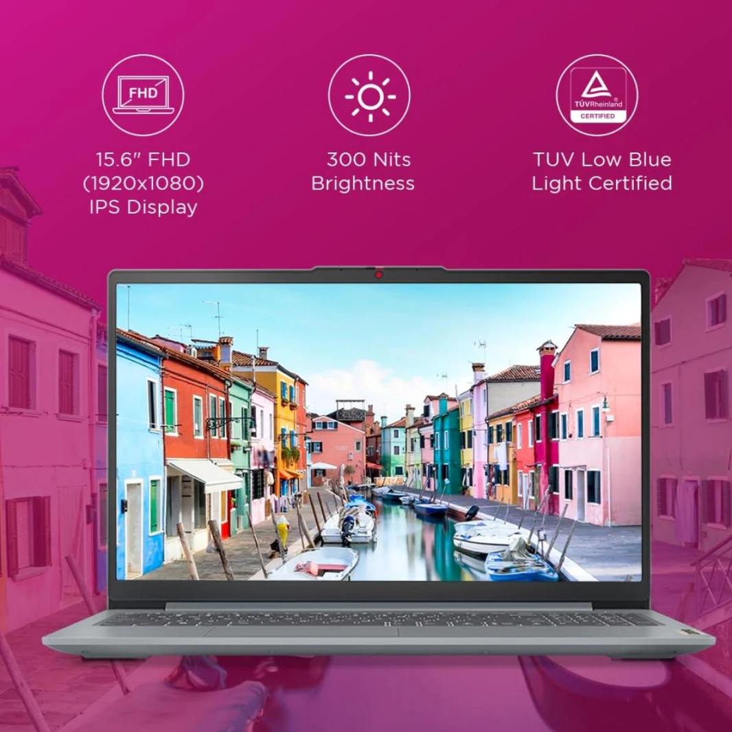 Laptop Lenovo IdeaPad Slim 3 13th Gen Intel Core i5-13420H 8GB DDR5 512GB SSD 15.6" (39.6cm) FHD  300 Nits Thin & Light Laptop