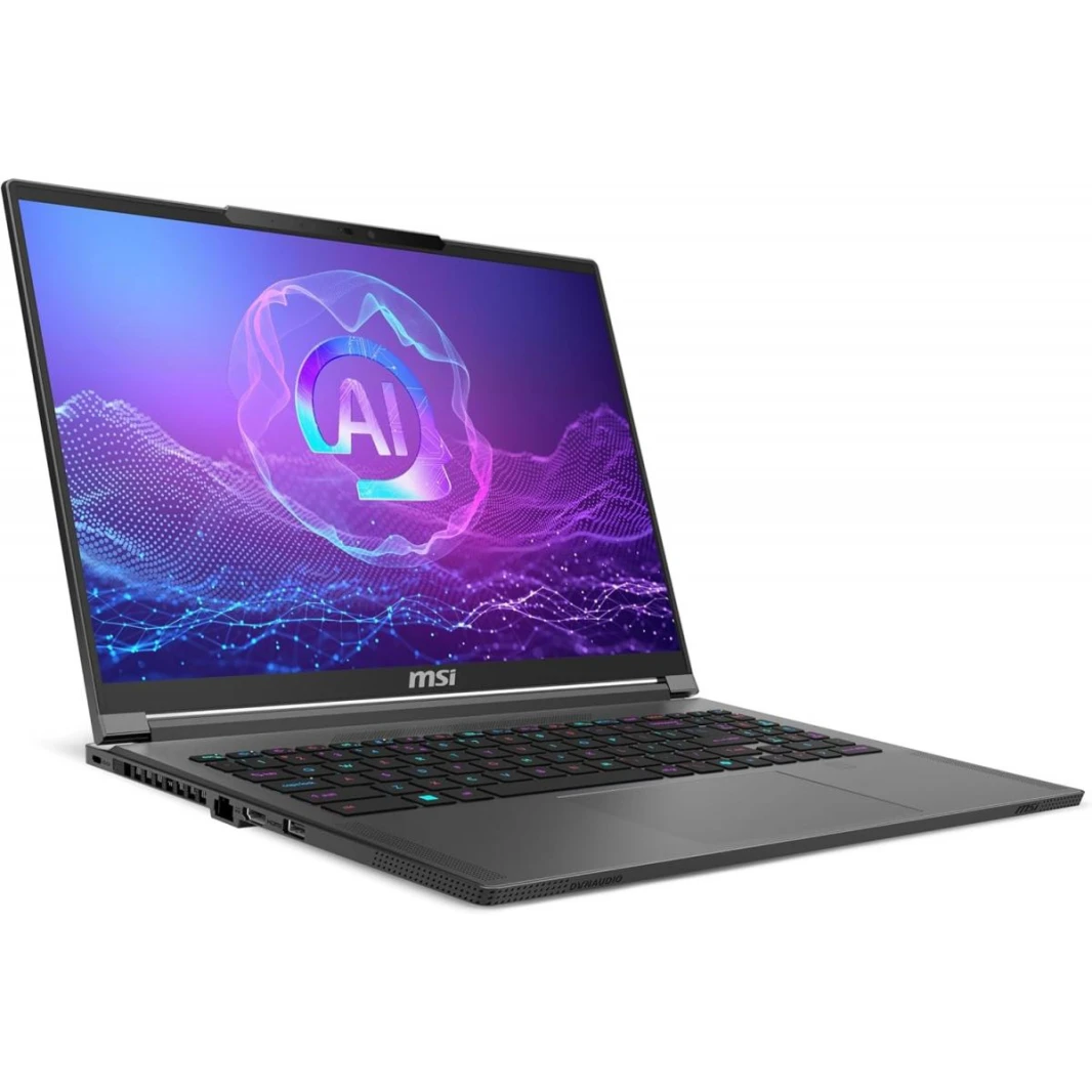 Laptop MSI Creator A16 AI+ Copilot+  AMD Ryzen™ AI 9 365 50 NPU TOPS, NVIDIA GeForce RTX 4060 8GB, 16" QHD+ 240Hz Aluminum LightWeight - Lunar Gray