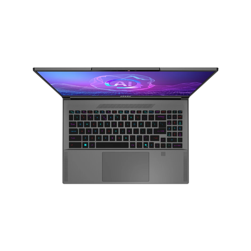 Laptop MSI Creator A16 AI+ Copilot+  AMD Ryzen™ AI 9 365 50 NPU TOPS, NVIDIA GeForce RTX 4060 8GB, 16" QHD+ 240Hz Aluminum LightWeight - Lunar Gray