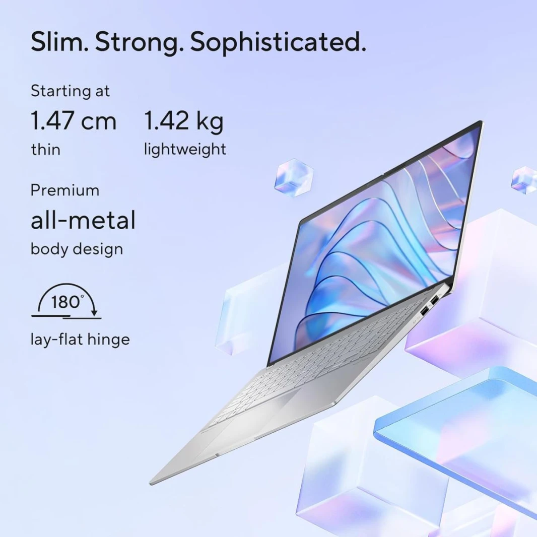 New Laptop ASUS Vivobook S 15 OLED | Snapdragon® X Elite X1E 78 100 Processor, Qualcomm® AI Engine 32GB DDR5X , 15.6 inch 3K OLED 120Hz Very Long Rang Battery