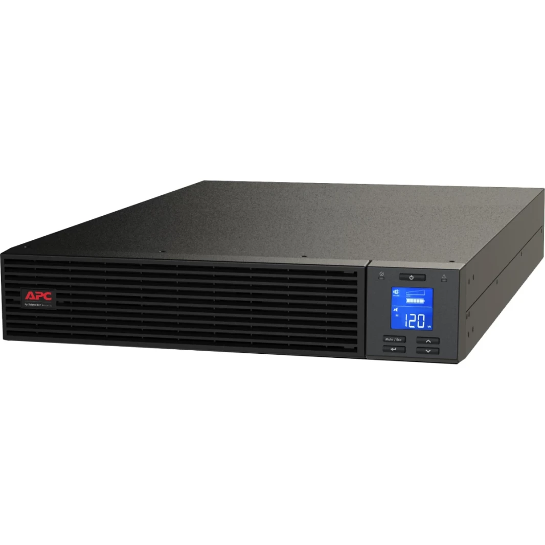 APC Easy UPS عبر الإنترنت SRV 3000VA 2400W تحويل مزدوج على الإنترنت - رف