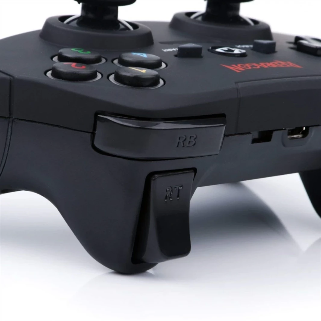 Redragon Harrow G808 Wireless PC Game Controller مزدوج الاهتزاز Harrow PC ، PS3 ، PlayStation ، Android ، Xbox 360