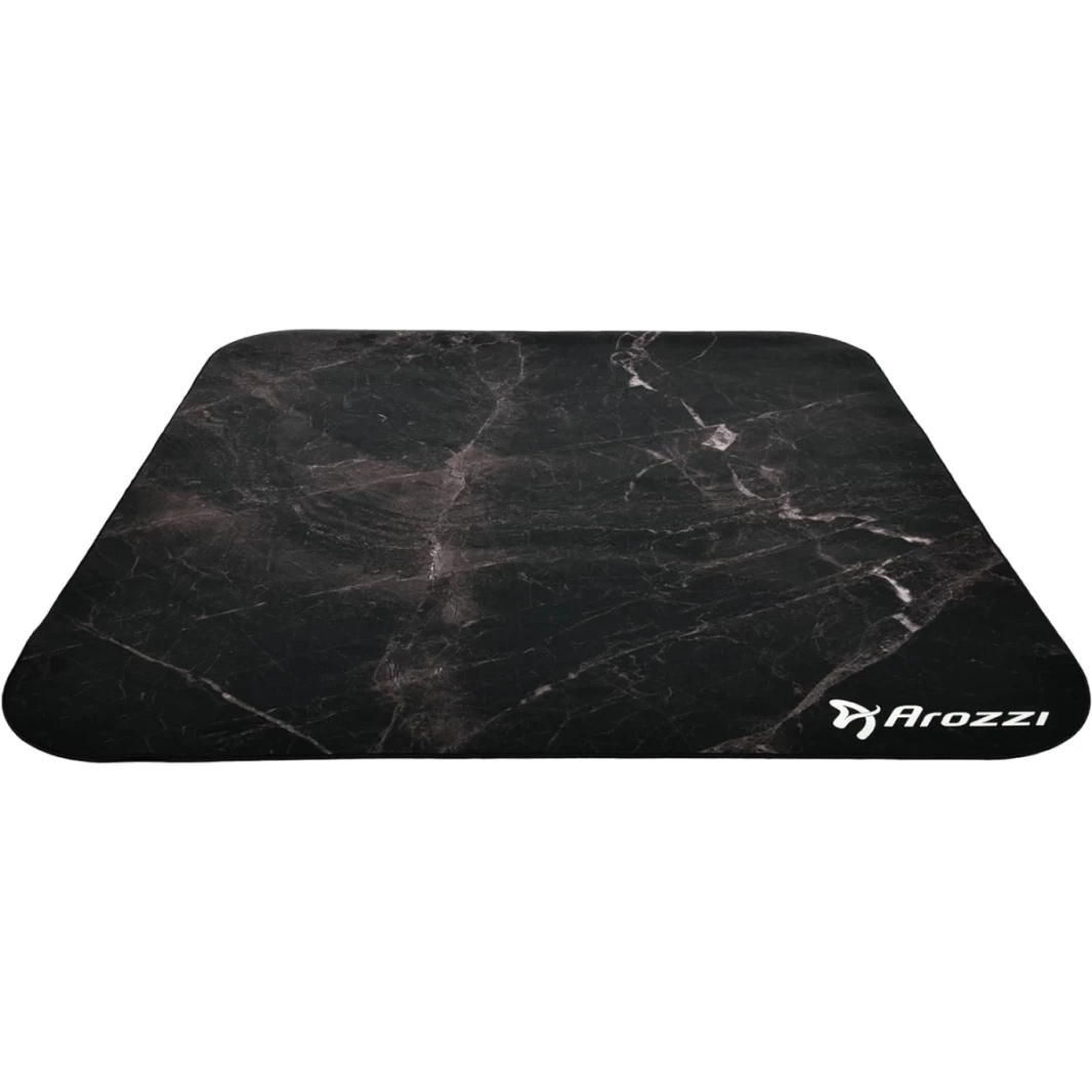 Arozzi Floor Mat Zona Quattro Microfiber Gaming Kair Floor حصيرة السجاد المضاد للانزلاق.