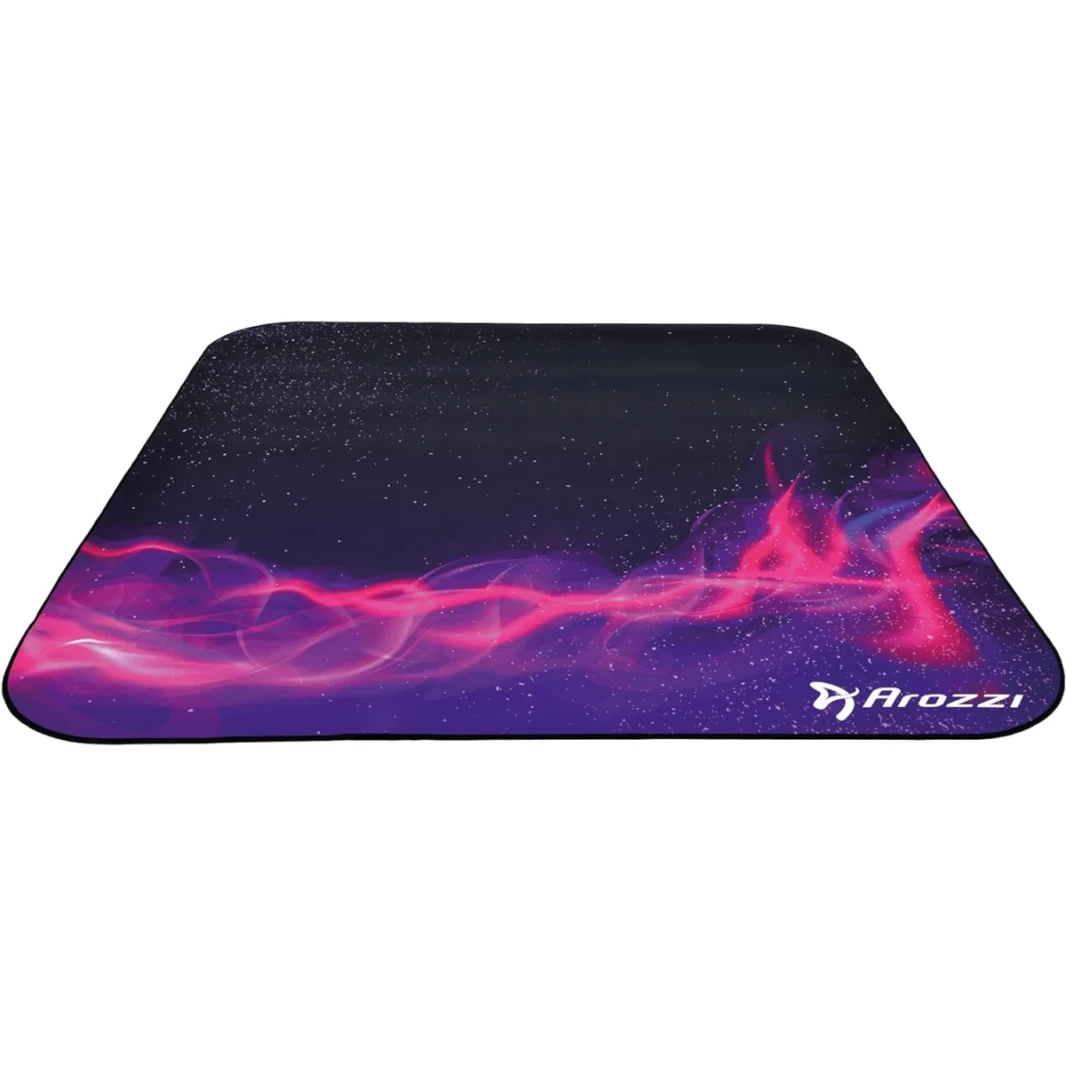 Arozzi Floor Mat Zona Quattro Microfiber Gaming Kair Floor حصيرة السجاد المضاد للانزلاق.