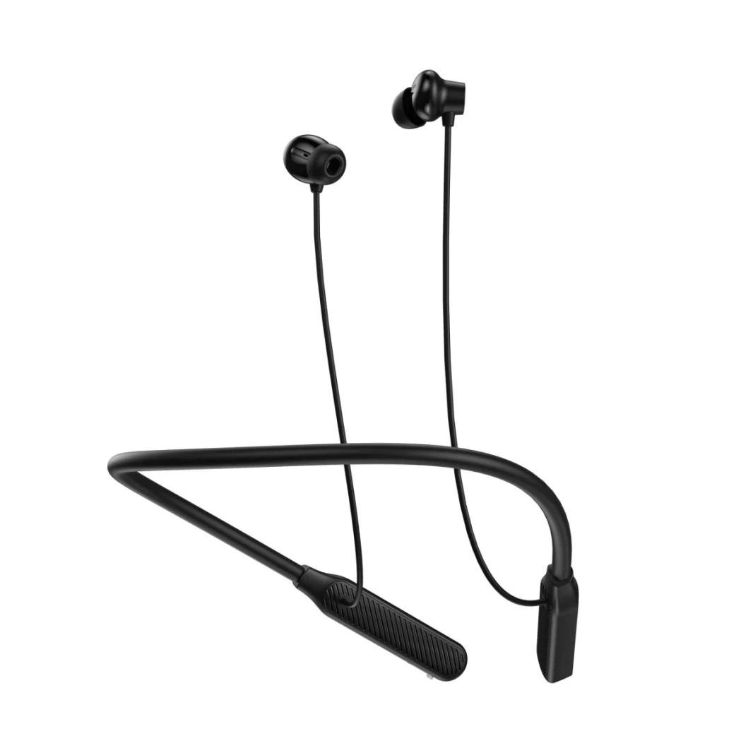 سماعات الأذن اللاسلكية Flex Wiwu GB01 ، بلوتوث 4.2 ، صوت صافي HIFI ، بطارية Long Life ، حتى 30 ساعة وقت الموسيقى - أسود