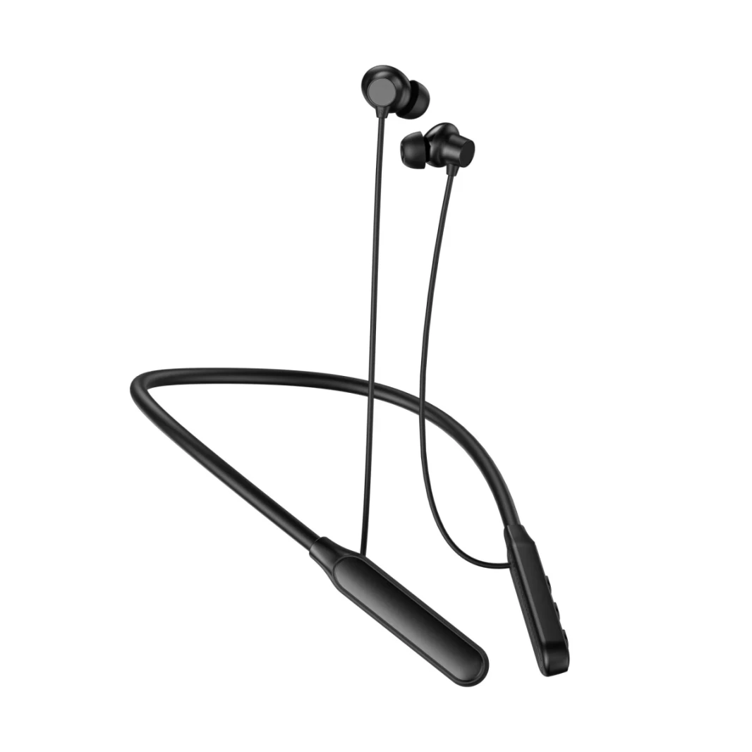 سماعات الأذن اللاسلكية Flex Wiwu GB01 ، بلوتوث 4.2 ، صوت صافي HIFI ، بطارية Long Life ، حتى 30 ساعة وقت الموسيقى - أسود