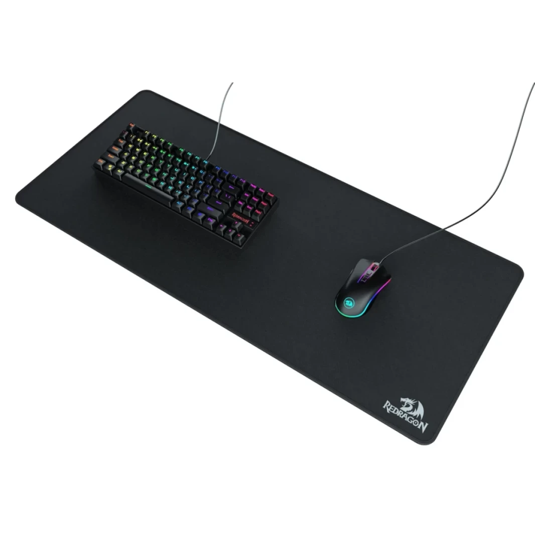 Redragon P032 Flick XL Mouse Pad مع الحواف المخيمة مقاومة للماء لألعاب العمل منزل