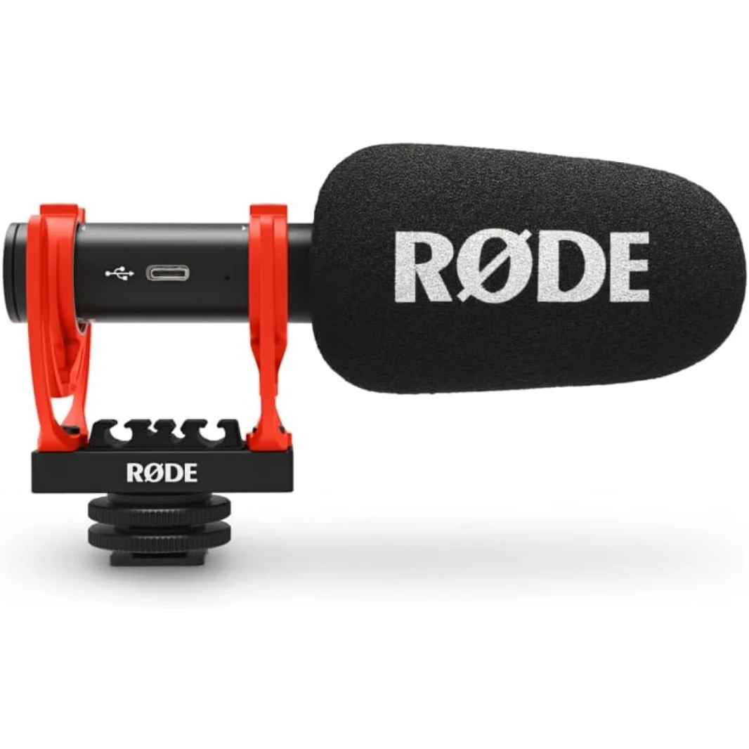 RODE Microphones RDE Video Mic GO II Ultra-compact and Lightweight Shotgun Microphone with USB Audio for Filmmaking, Content Creation, Location Recording, Voice Overs, Podcasting and Video Calls