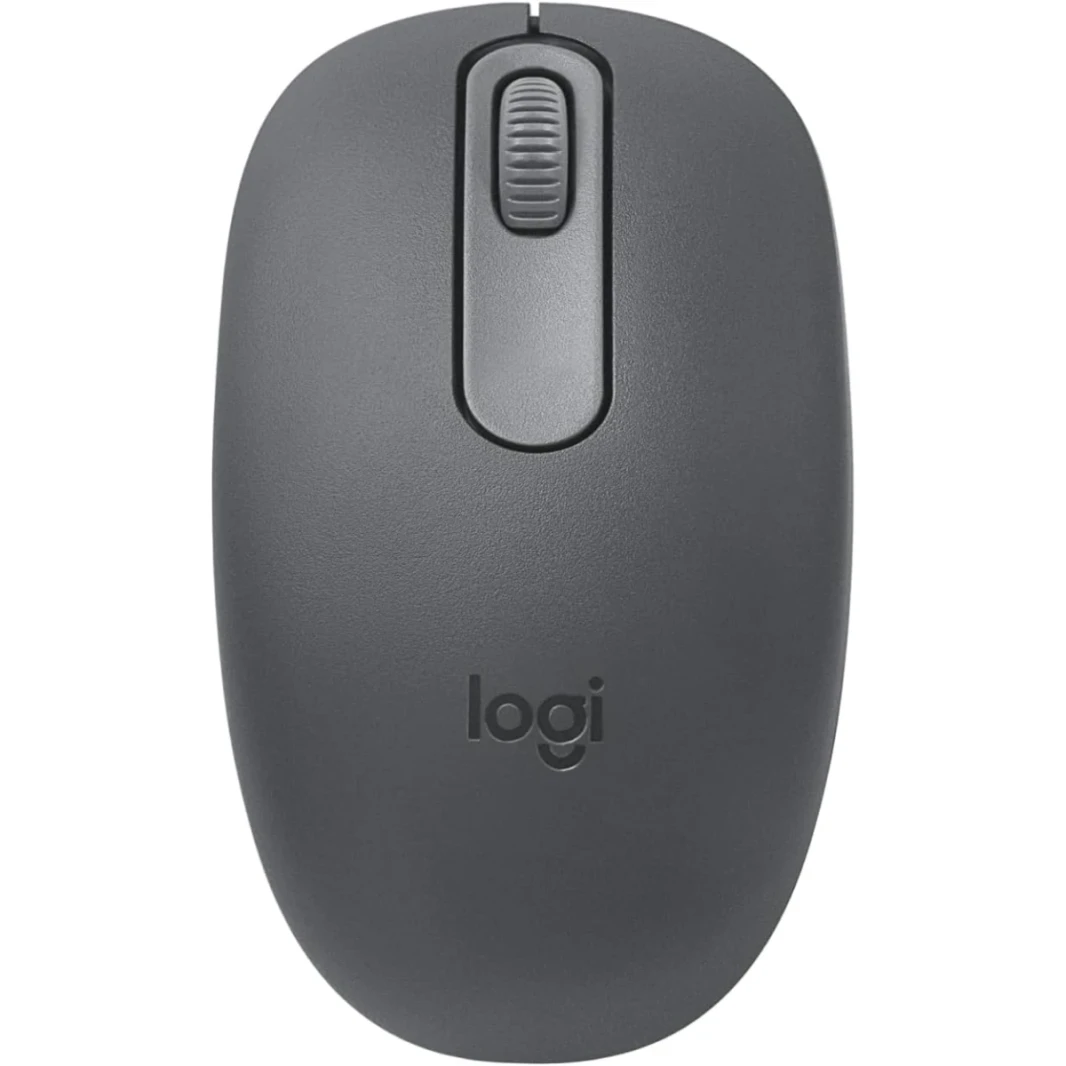 Logitech M196 Bluetooth اللاسلكي المضغوطة والبطارية المحمولة لمدة 12 شهرًا متماسكة مع تتبع سلس مع الكمبيوتر الشخصي و Mac و Windows و MacOS - الجرافيت