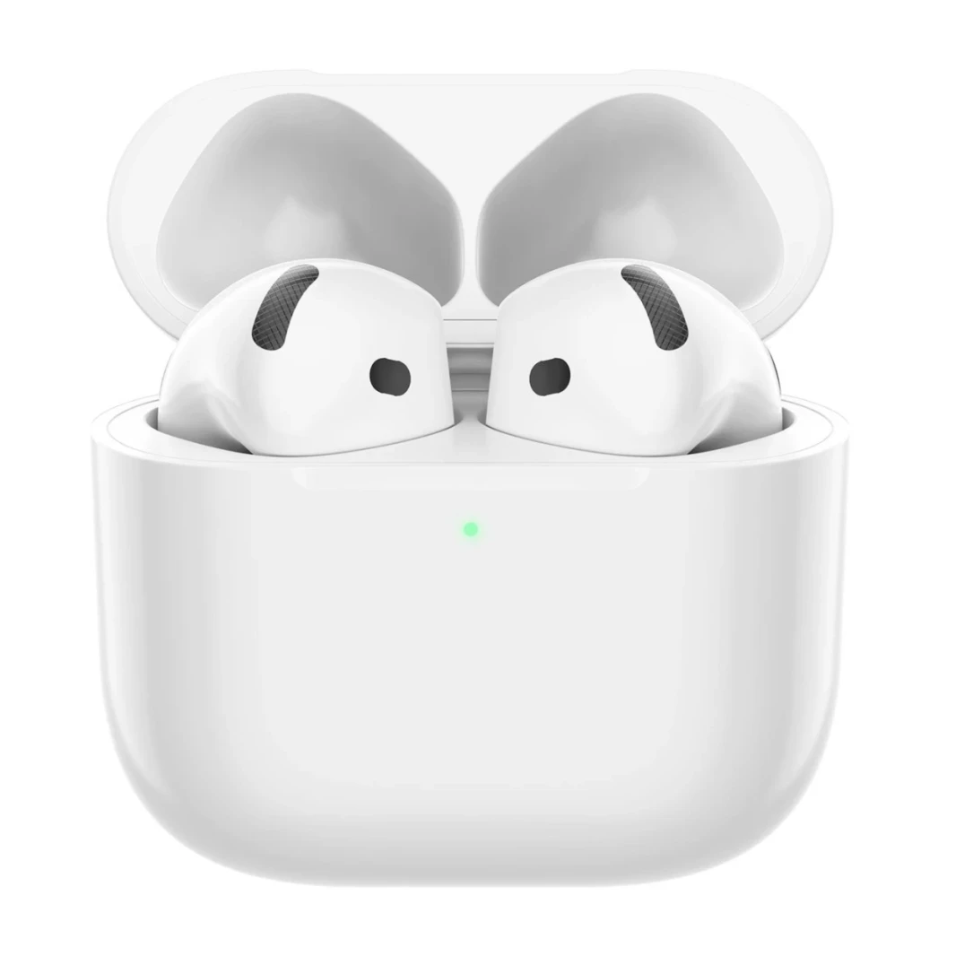 Wiwu Airbuds 4 حقيقية لاسلكية لاسلكية ستيريو إلخان أذن بلوتوث من النوع الذي تصل إلى 50 ساعة من قوة الاستعداد-أبيض