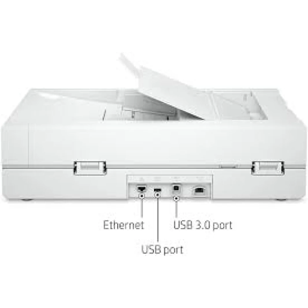 HP ScanJet Pro N4600 FNW1 Fast Scan 2-Scans & Auto Document Feeder & Wireless حتى 40 جزء في المليون