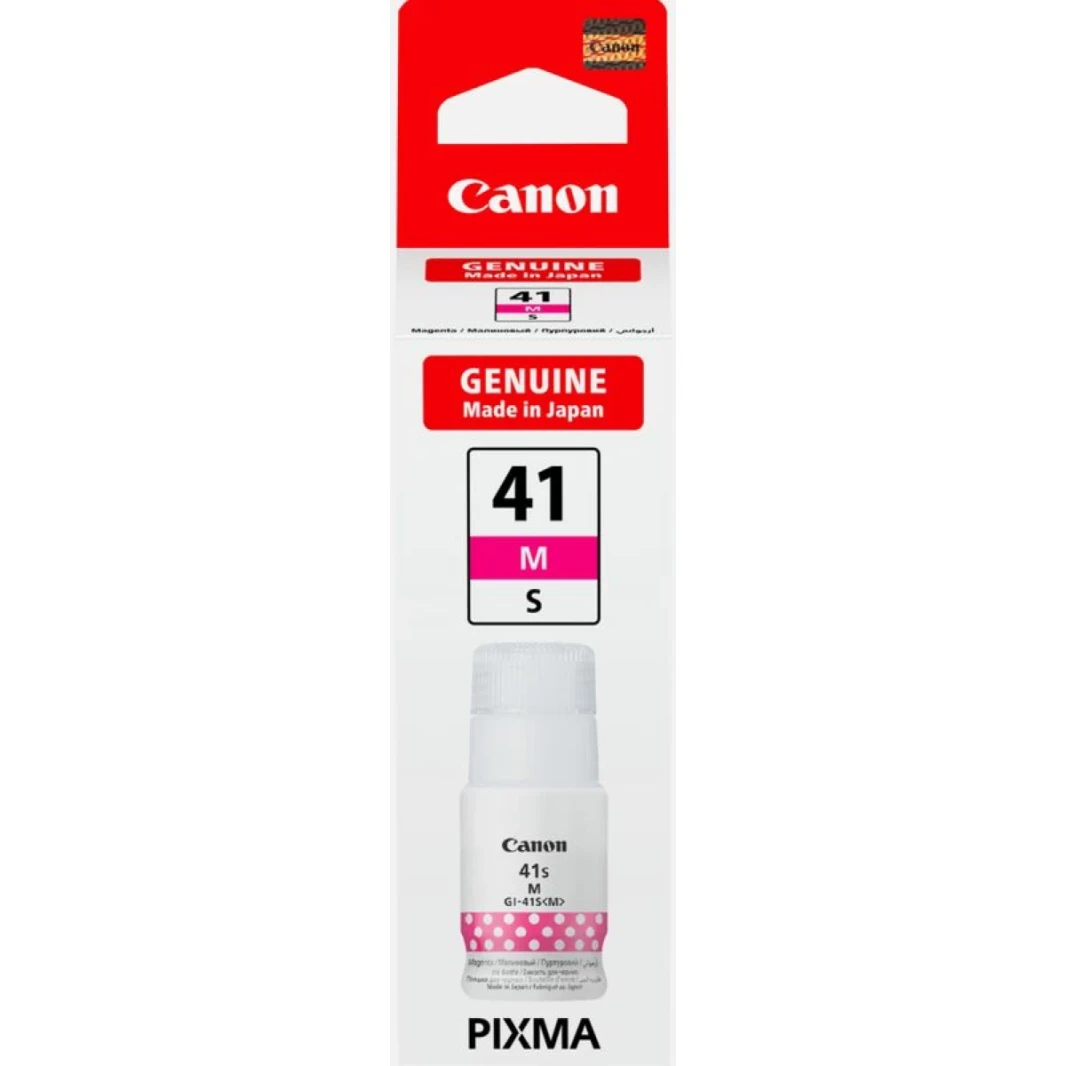 Canon Gi -41 y خرطوشة الحبر القابلة لإعادة التعبئة الصغيرة لطابعات حبر Pixma - Magenta