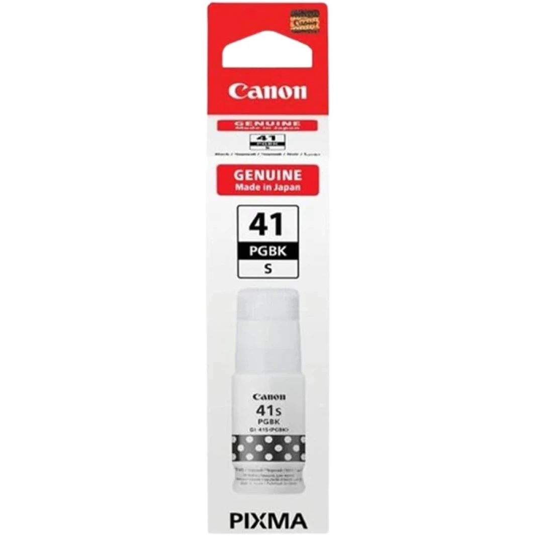Canon GI -41 Y أصلي خرطوشة الحبر القابلة لإعادة التعبئة الصغيرة لطابعات حبر PIXMA - أسود