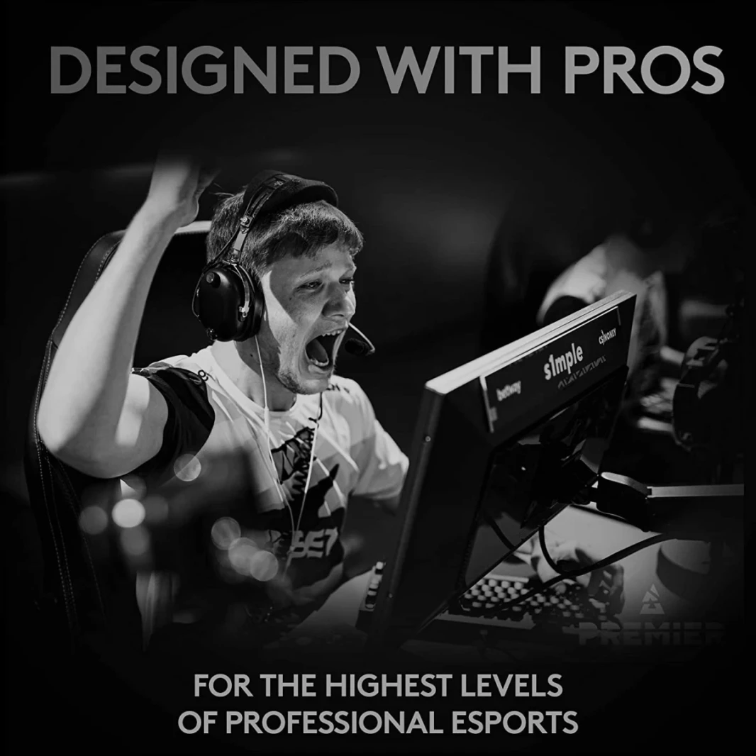 Logitech G Pro X Superlight Wireless Ultra Lightweight 63 Grams Hero 25K Sensor 25،600 dpi 5 button - White