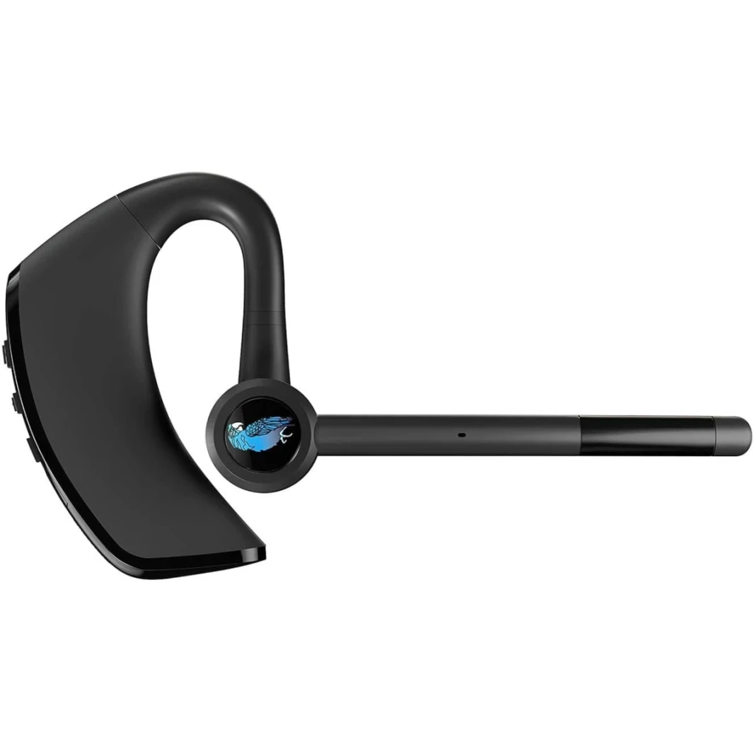 BlueParrott M300-XT Noise Cancelling Hands-free Mono Bluetooth Headset, Mobile Phones with up to 14 Hours of Talk Time, On-The-Go Mobile Professionals & Drivers, Black