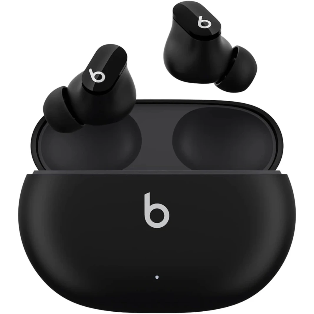 Beats Studio Buds - True Wireless Noise Cancelling Earbuds - Compatible with Apple & Android, Built-in Microphone, IPX4 Rating, Sweat Resistant Earphones, up to 8 hours of listening time - Black