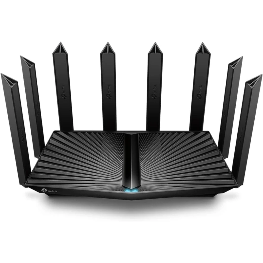 TP-Link Archer AX95 AX7800 Tri-Band WiFi 6 Router 8-Tream 2.5g جهاز توجيه متعدد الجيجابيت Dual WAN (2.5G+1G) جهاز التوجيه الذكي VPN