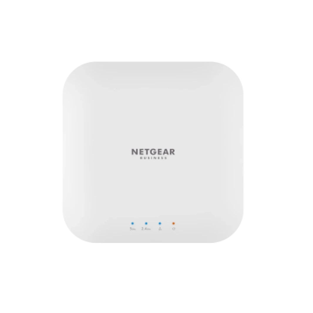 NetGear (Wax214) Wi-Fi 6 Access Point-Dual-Band Poe Point Point AX1800 Wireless Speed ​​| 1 × 1G Ethernet Poe Port | ما يصل إلى 128 جهاز | WPA3 الأمن | مو ميمو | محول الطاقة غير مدرج