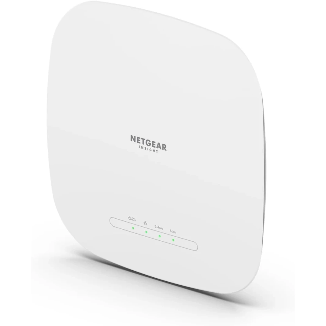NETGEAR (WAX615) Cloud Managed Wireless Access Point - Wi-Fi 6 Dual-Band AX3000 Speed Up to 256 Client Devices Insight Remote Management PoE+ Powered or AC Adapter (not Included)