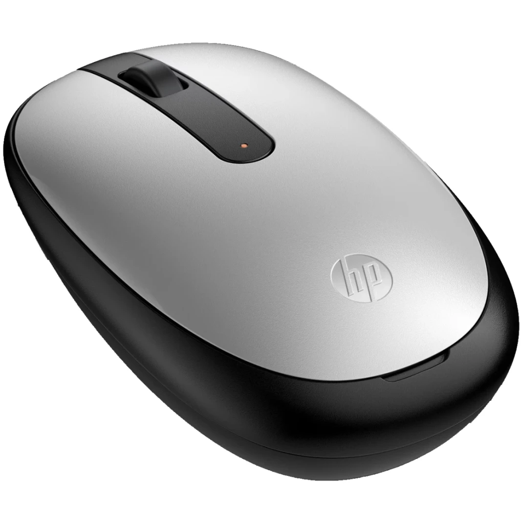 HP 240 Bluetooth Mouse Swift Pair 1600DPI Accurate Tracking Slim Portable 2-Year Battery For Windows & Mac - Silver