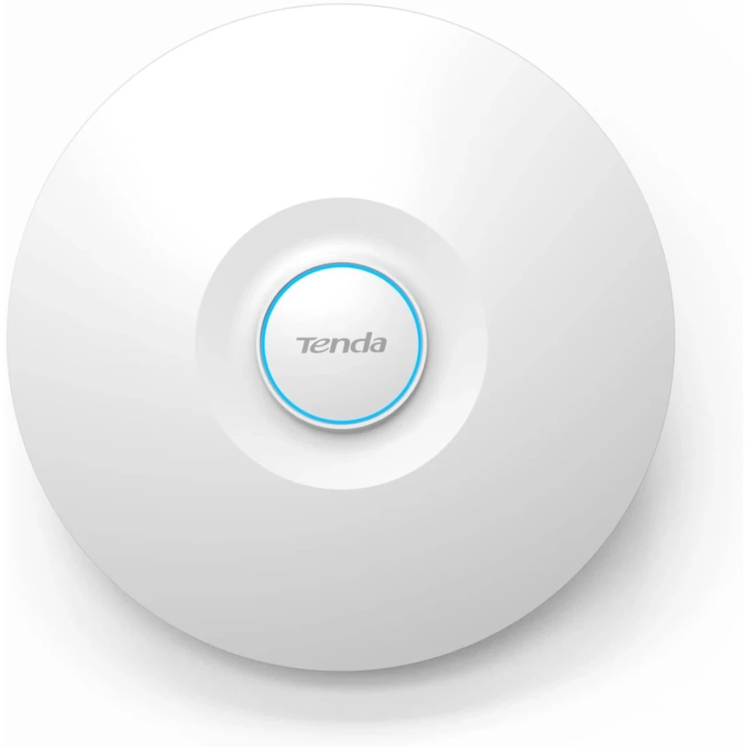 Tenda (I29) Wi-Fi 6 AX3000 Dual Band Gigabit تغطية نقطة الوصول طويلة المدى تصل إلى 500㎡ | Poe+ Powered | Furport IEEE 802.11ax Wave 2 ، Ofdma ، التجوال السلس ، Mu-Mimo-أبيض