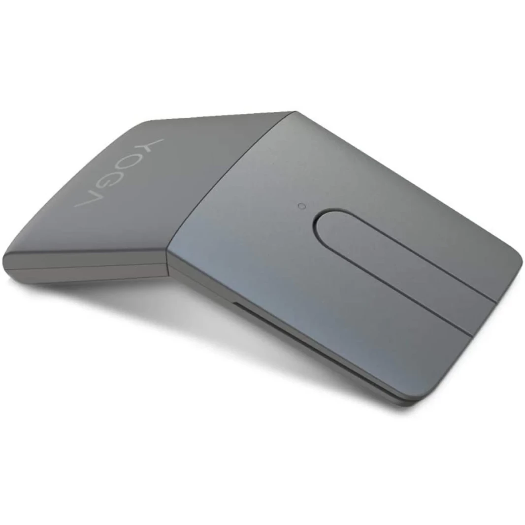 Lenovo Yoga Mouse & Laser Prodisher 2.4 جيجا هرتز مستقبل Nano اللاسلكي و Bluetooth 5.0 الماوس البصري قابل للتعديل
