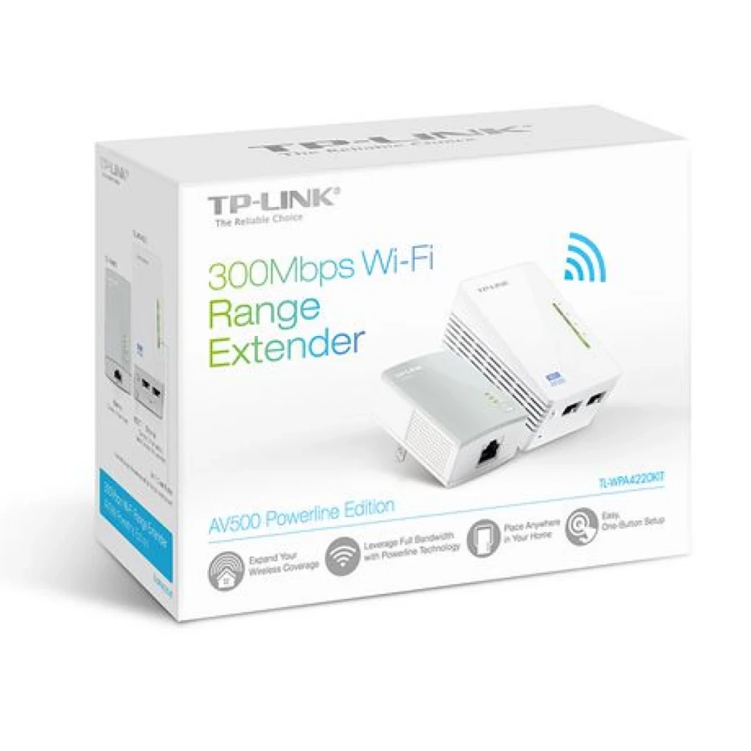TP-Link TL-WPA4220KIT AV600 Powerline Kip