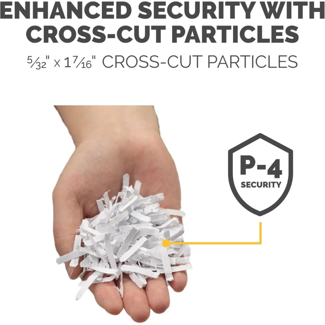 زملائه PowerShred LX50 9 صفائح المستوى P-4 الأمان الصف 4.4 جالون بين تمزيق