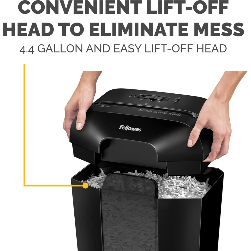 زملائه PowerShred LX50 9 صفائح المستوى P-4 الأمان الصف 4.4 جالون بين تمزيق