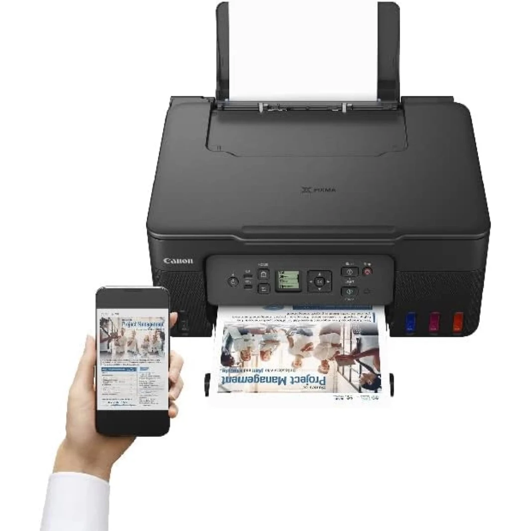 Canon PIXMA G3470 Ink Tank All-in-One Wireless Multi-function Machine (Copy/Print/Scan/Photo) Fast Prints & huge Savings - Black
