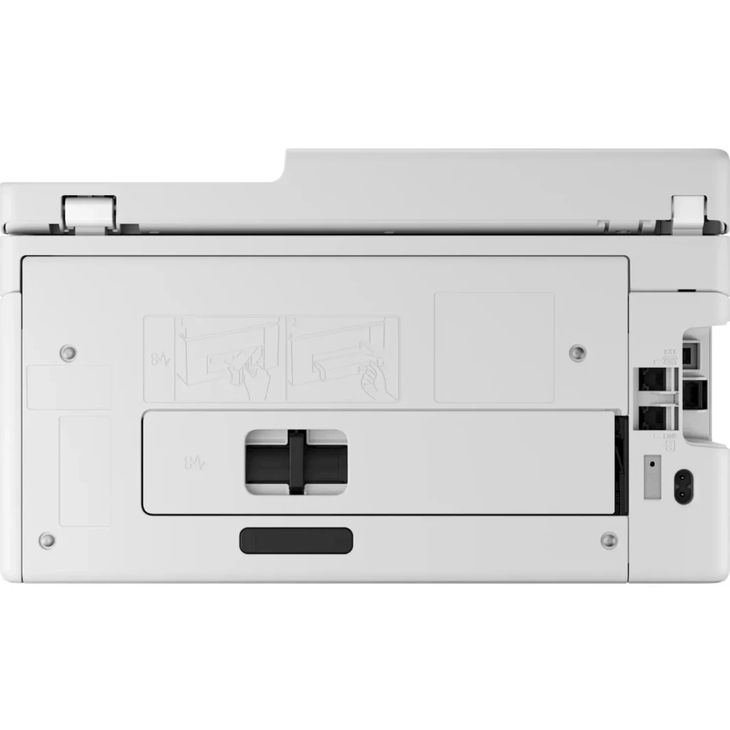 Canon Maxify GX2040 Ink Tank All-In-One Machine وشبكة متعددة الوظائف (نسخ/طباعة/مسح/فاكس) مع وحدة تغذية المستندات التلقائية-أبيض