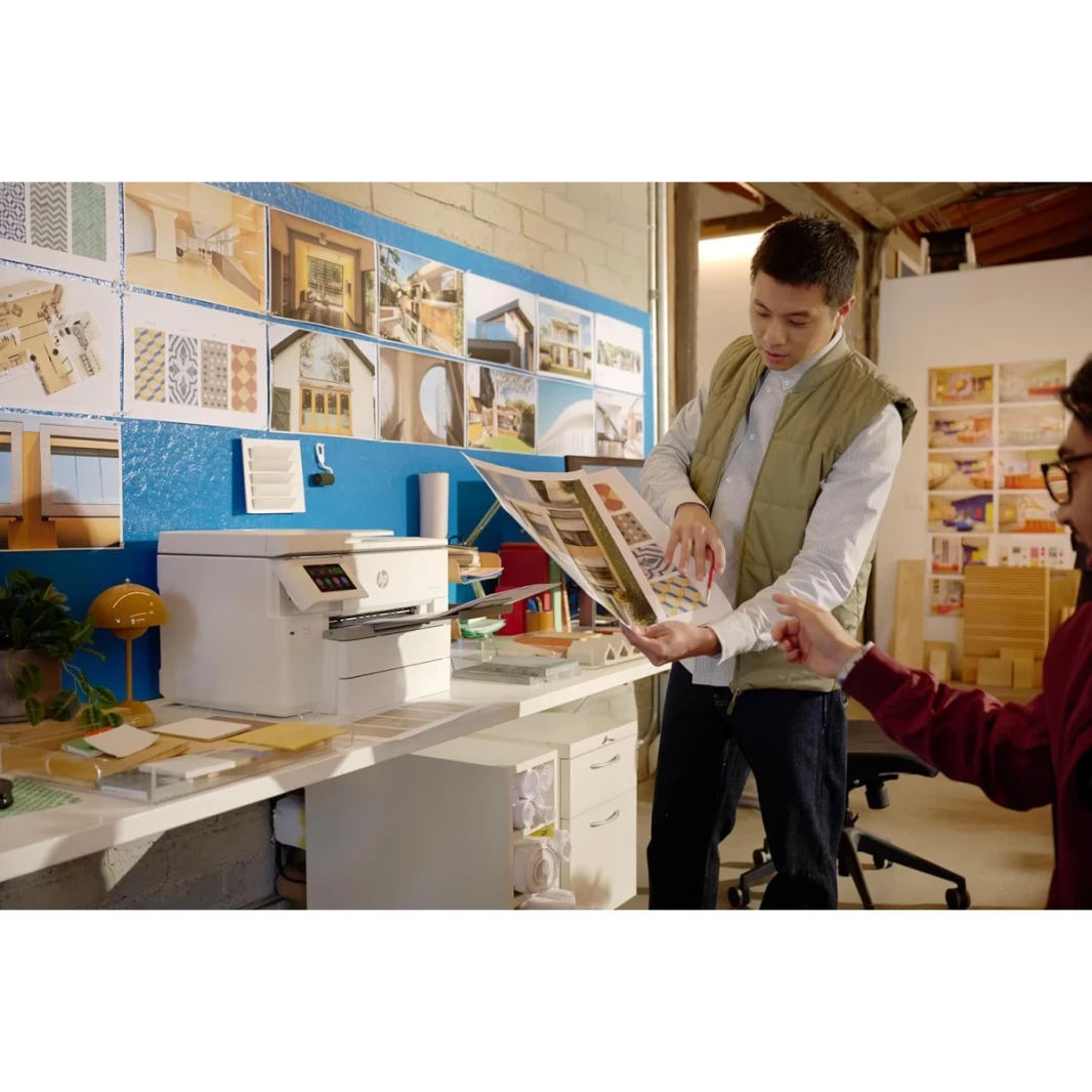 HP OfficeJet Pro 9730 All-in-واحد طابعة ملونة A3 مع أعمال الطباعة اللاسلكية و ADF ، Duplex
