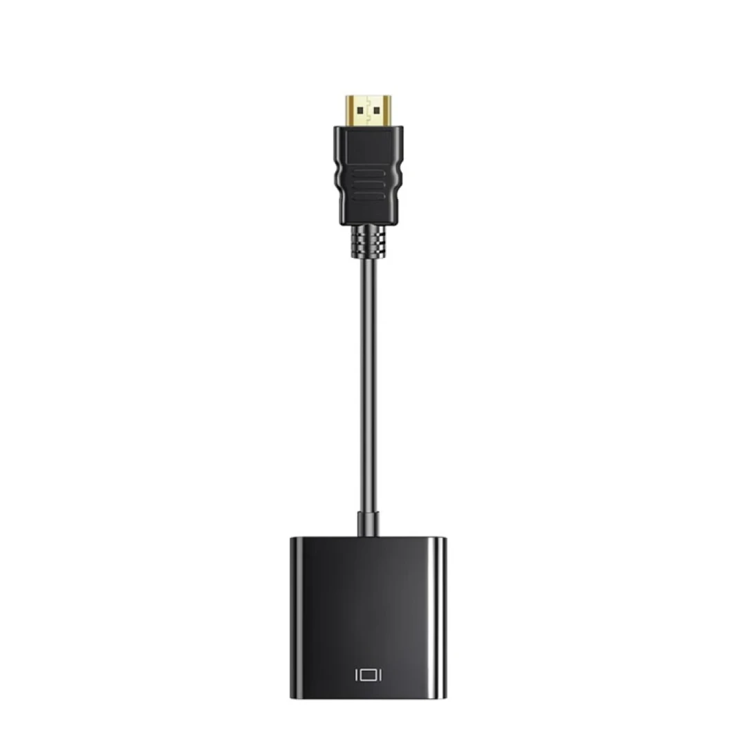 COTECi HDMI to VGA Cable with Audio Connector Adapter - Black