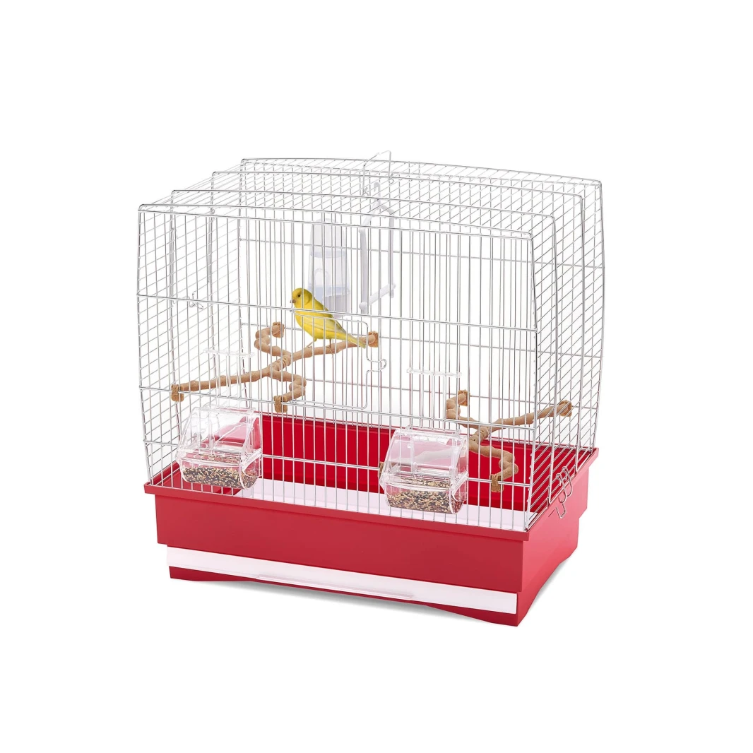 Irena Cage – A tall cage suited for birds that enjoy flying inside the cage, such as budgies and finches.