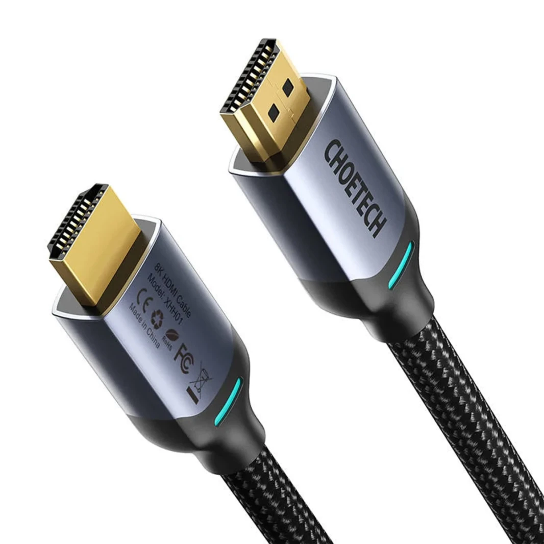 Choetech XHH01 8K HDMI إلى HDMI Cable 2M - Black