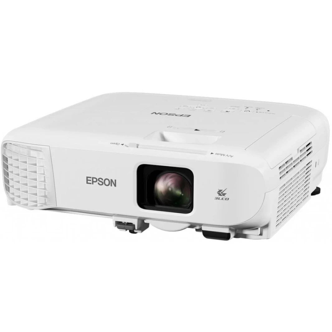 Epson EP -X49 3LCD XGA 3،600 Lumens 300 "عرض المنزل والمكاتب - أبيض