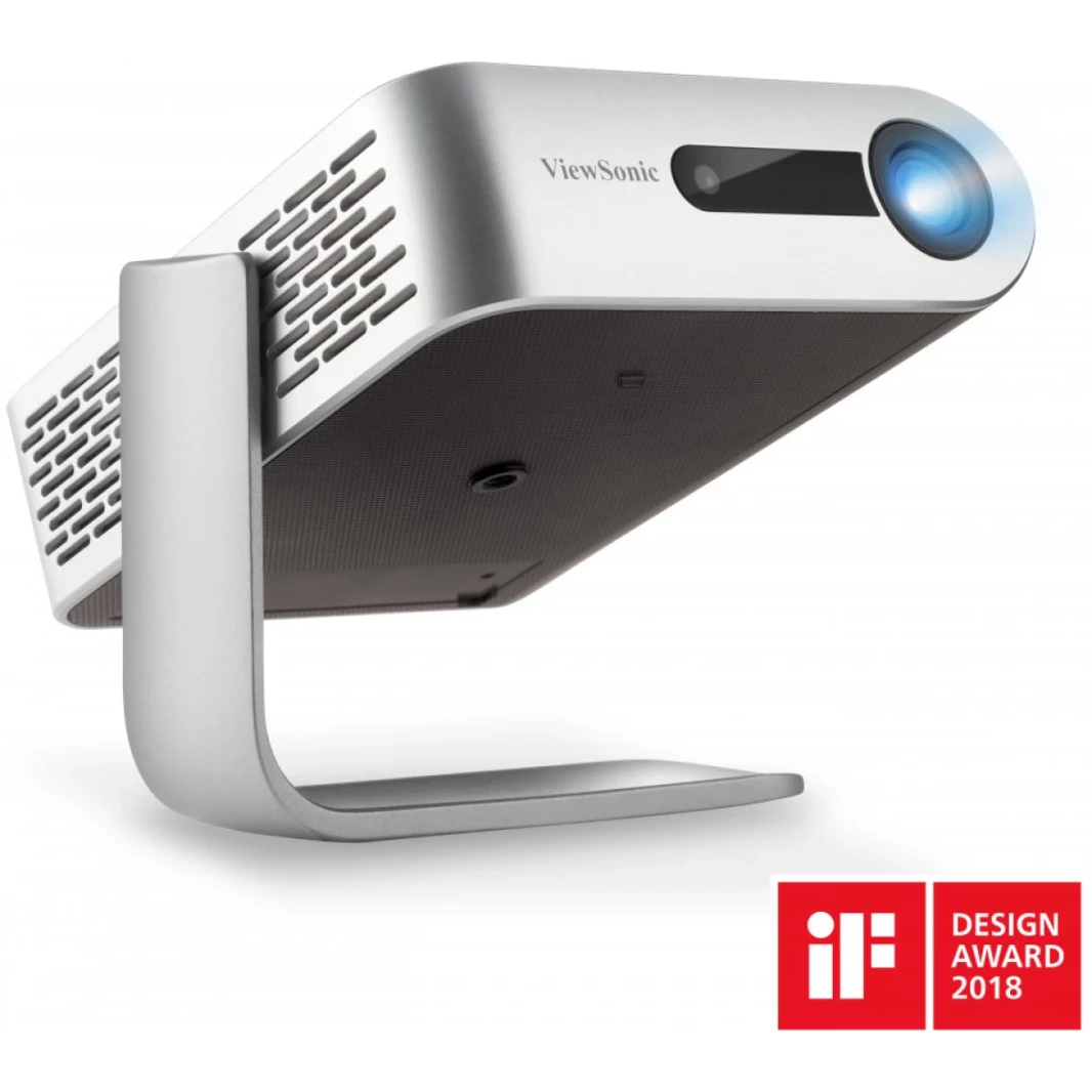 ViewSonic M1+_g2 جهاز عرض ذكي Wi-Fi Portable مع مكبرات الصوت Harman Kardon Bluetooth HDMI نوع USB وبطارية مدمجة